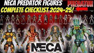 NECA Predator Figures Complete Checklist 2024-2025 LIVE!!