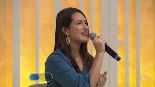 Gabriele Trovo canta no Sábado com Maria