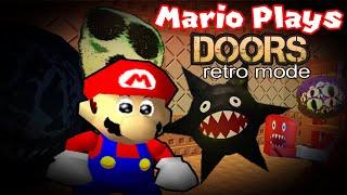 Mario Plays FV: Doors + Retro Mode!
