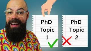 Beginner's Guide to Selecting the Perfect PhD Topic