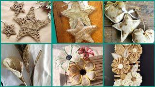 top trending jute crafts ideas/ latest ideas about jute crafts #2023