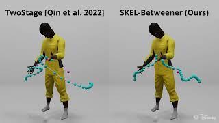 Skel-inbetweening for Intuitive Neural Motion Authoring