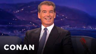 Pierce Brosnan: James Bond Is The Gift That Keeps On Giving | CONAN on TBS