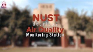 NUST develops first ever Air Quality Monitoring Station