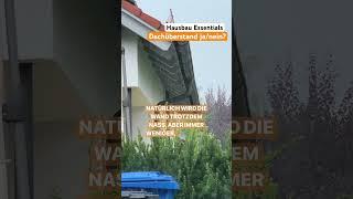 Hausbau Essentials: Dachüberstand - Kosten, Breite, Funktion