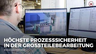 #Videoreportage: NC-Code-Simulation VERICUT von CGTech optimiert Großteilebearbeitung bei Kinkele