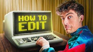 How To Edit Videos For Beginners ('80s VHS Tutorial)