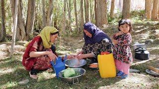 Daily Routine Village Life in Afghanistan | Cooking Chicken and Vegetable Samosa