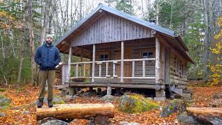 Escape to Cozy Off-Grid Cabin in the Middle of Nova Scotia Wilderness