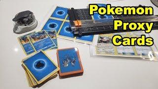 Make your own Pokemon Proxy Cards