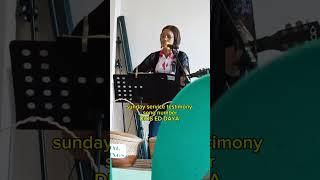 sunday service testimony song number original by laren directo