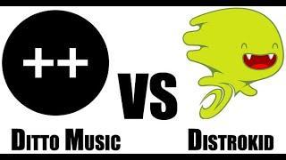 Comparison between Distrokid and Ditto Music; Advantages and disadvantages // DITTO vs DISTROKID