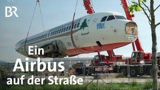 Transport der Superlative: Bayerwaldflieger | Alter Airbus A319 | Zwischen Spessart und Karwendel