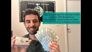 How to Leverage 0% Interest Credit Cards in ANY Business or Investment Opportunity | Andrew Imbesi