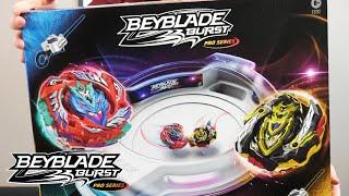 Beyblade Burst Pro Series ELITE CHAMPIONS PRO SET Unboxing & Test Battles!