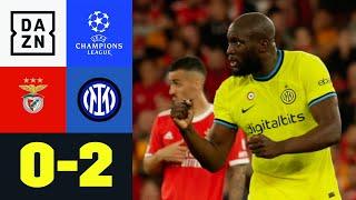 VAR-Chaos kurz vor Schluss: Benfica - Inter Mailand | UEFA Champions League | DAZN Highlights