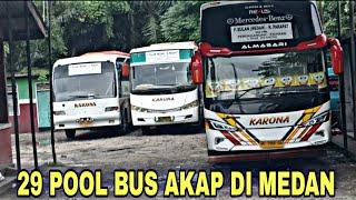 INILAH 29 POOL BUS AKAP DI MEDAN. Apa Bus Favorit Kalian?