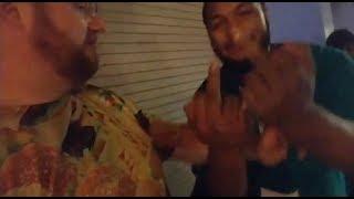 Annoying livestreamer Burger Planet gets punched in ear