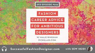 SFD029: Fashion Career Advice for Ambitious Designers