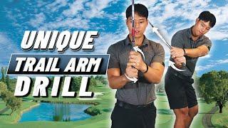 Unique Trail Arm Drill for the Downswing