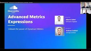 Advanced Metrics Expressions – Unleash the power of Dynatrace Metrics