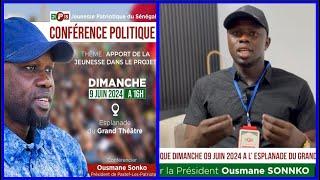 Conférence de Sonko au Grand Theatre: Me Ngagne Demba Touré remobilise les jeunes Patriotes