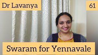 | Swaram for Yennavale | Kaadhalan | Dr Lavanya | Voice Culture Trainer | Unnikrishnan | A.R.Rahman