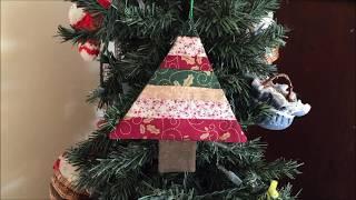 Fabric Tree Ornament