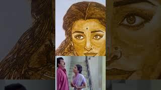 Henna portrait Aishwarya rai