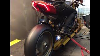 Ducati Panigale V4R Dyno run