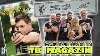  Exklusiver Blick hinter die Kulissen: So entsteht das TB Magazin (Traditionell Bogenschiessen)!