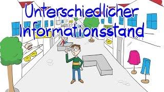 3.4 Unterschiedlicher Informationsstand