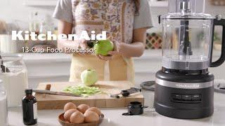 Explore the KitchenAid 13 Cup Food Processor with Dicing Kit