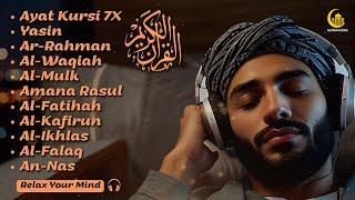 Heart Touching Voice of Ayat Kursi 7x,Surah Yasin,Ar Rahman,Waqiah,Al Mulk,Alfatiha, Almoeathat