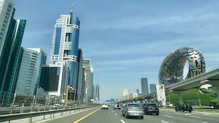 Sheikh Zayed road dubai | drive through most beautiful city in dubai