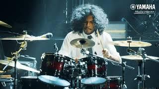 Lydian Nadhaswaram Endorsing the latest Yamaha Live Custom Hybrid Oak Drum set