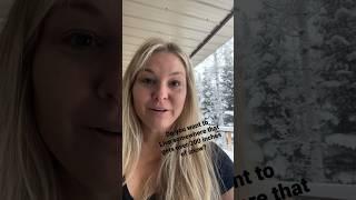 200+ inches of Snow in 2023 McCall, Idaho with Realtor Teia Golden