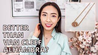 DIOR ROSE DES VENTS JEWELRY - Necklace Review & Comparison to Van Cleef & Arpels Alhambra Collection