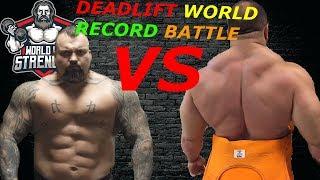 Eddie Hall vs Ivan Makarov !! BATTLE for the DEADLIFT WORLD RECORD !!