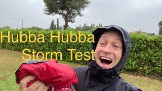 MSR Hubba Hubba NX Storm Test 47 km Gusts - Hiking with Evac - #msr #hubba #hubbahubba #hubbahubbanx