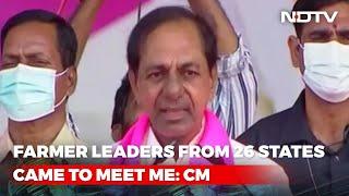 Telangana's KCR Calls For "BJP-Mukt Bharat"