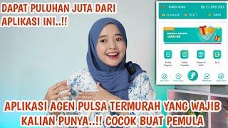 BISA DAPAT PULUHAN JUTA DARI APLIKASI INI..!! APLIKASI AGEN PULSA TERMURAH YANG WAJIB KALIAN PUNYA.!