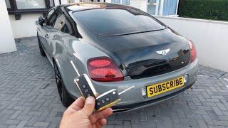 Bentley  Continental GT All Keys Lost  using the one and only Autel IM508  Toate Cheile Pierdute