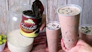 Delicious Chocolate Sago Jelly Drink Recipe | Irresistible Chocolate Palamig