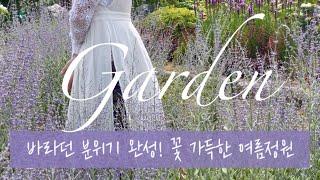 [Garden] 바라던 분위기 완성! 꽃 가득한 여름정원 | 꽃 관리, 채종, 가드닝, 다년초, 허브