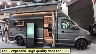 Top 5 expensive High quality campervans for 2025