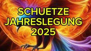 SCHUETZE JAHRESLEGUNG 2025DAS ERWARTET DICH MONAT FUER MONATTarot SCHUETZE 2025