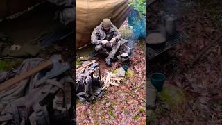 Bushcraft Camping #bushcraft #bushcraftcamp #asmr #outdoors #outdooradventure #outdoorlife #camplife