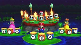 Mario Party The Top Minigames - Daisy vs Peach vs Mario vs Luigi (Master CPU)