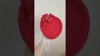 Элегантная шляпка своими руками️! Подписывайтесь! Здесь всё о шляпах! #шляпы #ручнаяработаназаказ